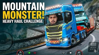 Truckers Of Eroupe 3 - Mountain Monster Heavy Haul Challenge Truck Driving Gameplay | screenshot 2