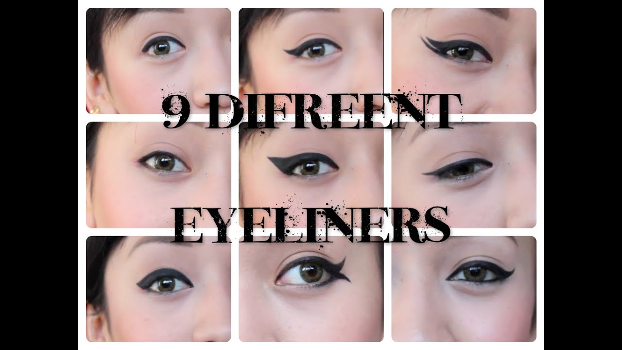 type of eyeliners