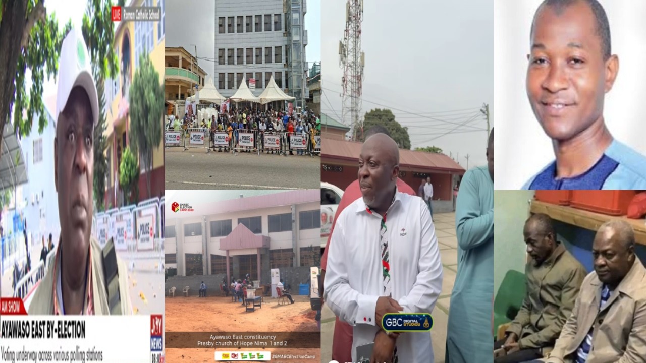 Koku breaks NDC heart with live report from Ayawaso East as turnout...