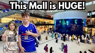 Travel vlog - Africa’s Biggest Mall | Morocco Mall Casablanca أكبر مركز تسوق في أفريقيا | موروك مول الدار البيضاء