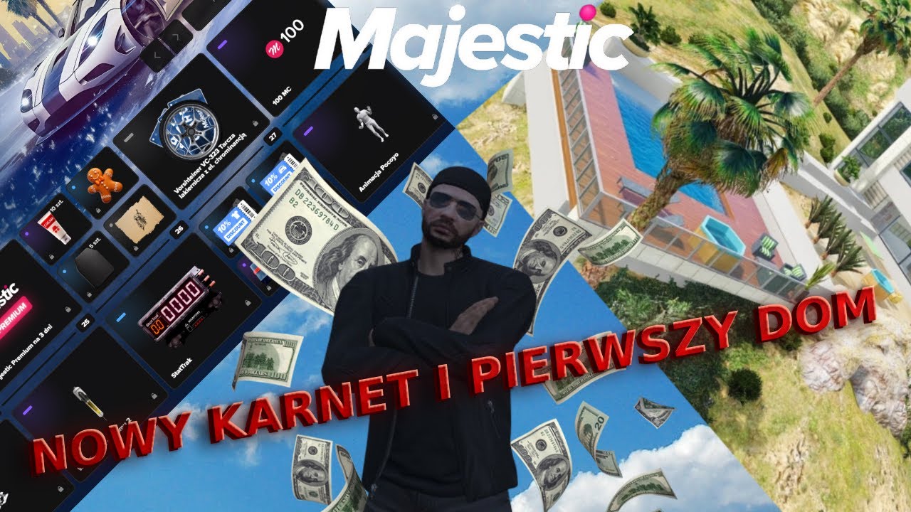 OD ZERA DO MILIONERA #7 - ZACZYNAMY KARNET!!! NOWY DOM!!!!  (Majestic RP)