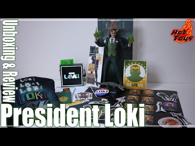 1500体限定の豪華ホットトイズ！大統領ロキ開封＆レビュー！/ HotToys