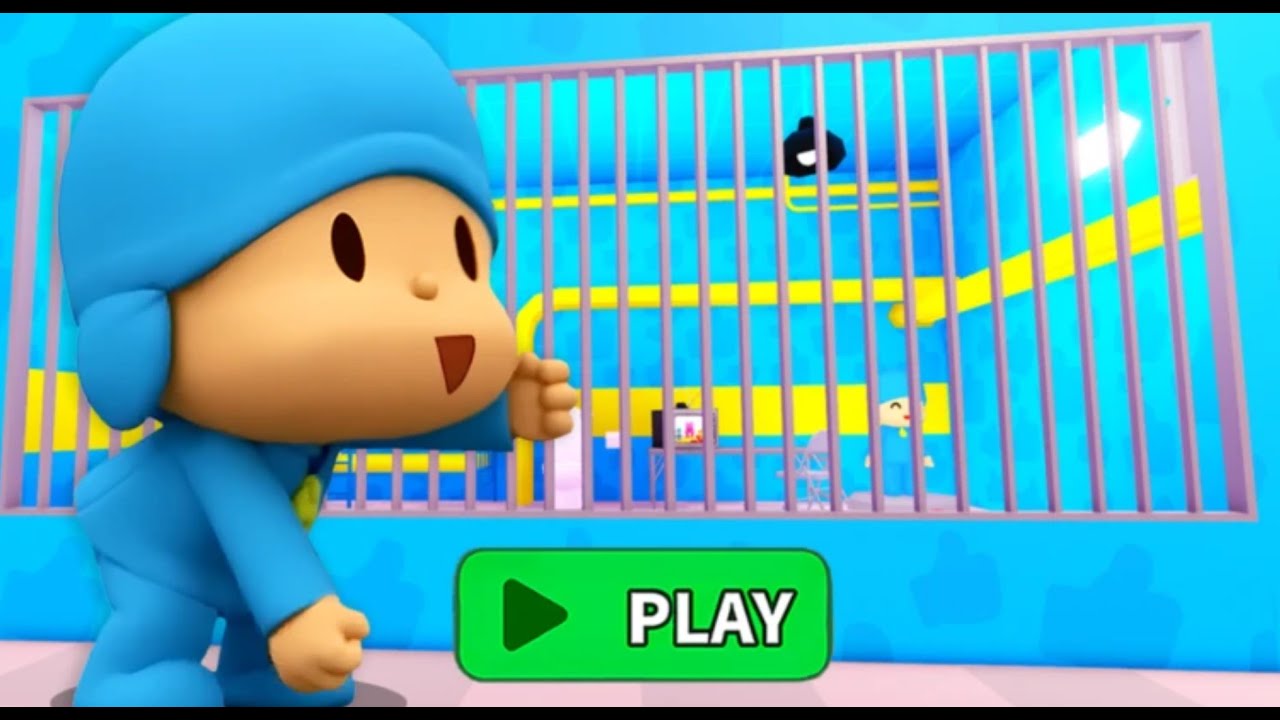 🧢POCOYO PRISON RUN! (Obby) 