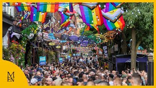 All the fun from Friday at Manchester Pride 2024