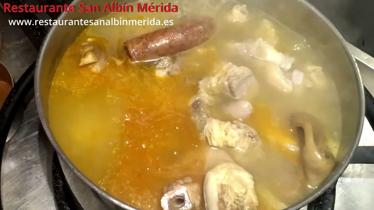 COCIDO EXTREMEÑO RESTAURANTE SAN ALBÍN MÉRIDA
