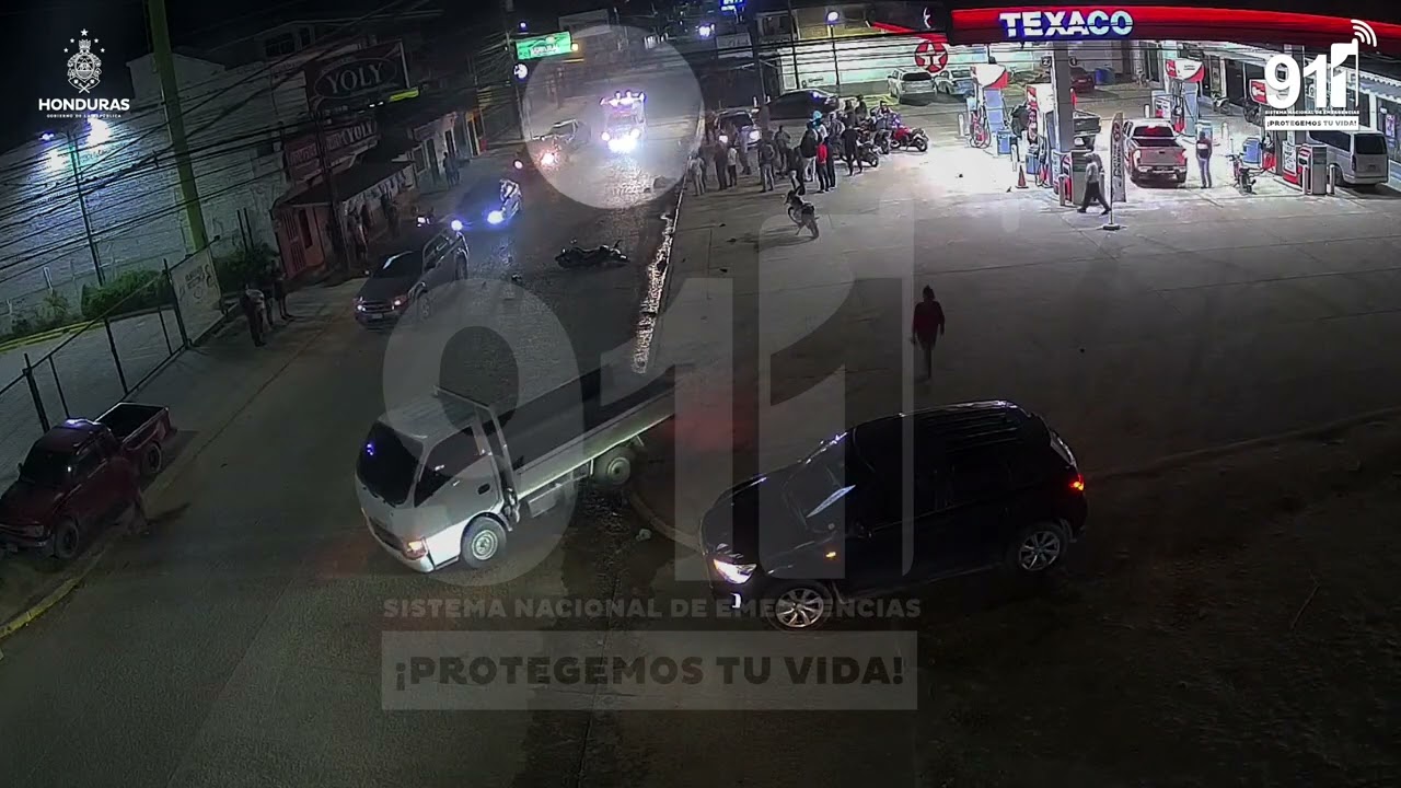 Triple colisión en Talanga, Francisco Morazán 