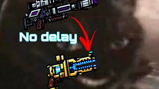 Space Rifle Give No Delay Pixel Gun 3D