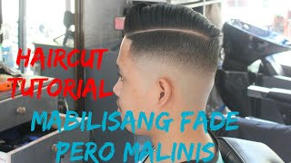 haircut tutorial mabilisang fade pero malinis
