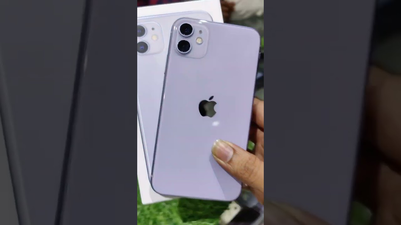 Iphone 11 in purple 