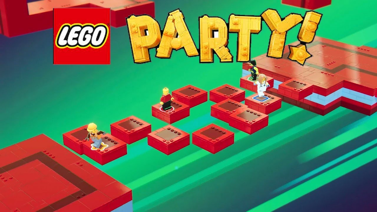 LEGO® Party! PS4 Theme Park Zone Gameplay vs COM