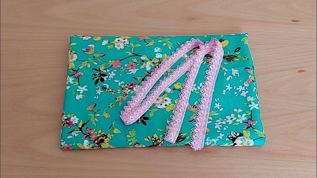 احلى قندورة لهاد الصيف💥موديل يهبل وانيييق👌 new neck design with lace