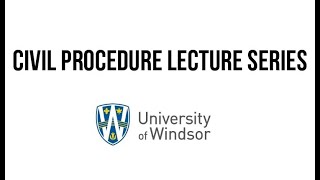 Civil Procedure Lecture Series - Negotiation (1/2)