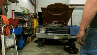 71 Chevelle locating the build sheet/tank sticker power brake conversion and a trans service
