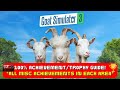 Goat simulator 3  all miscellaneous achievementstrophies in every area