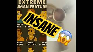 The WEIRDEST Human Face Features You've Never Seen #horror #mysterious #creepy #shorts