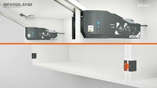 Szerelés és beállítás lépésről-lépésre - Blum SERVO-DRIVE AVENTOS HF top