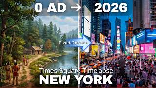 New York Fixed Camera Timelapse 2000 Years In 9 Minutes
