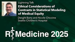 Ethical Considerations of Contrasts in Statistical Modeling of Medical Equity