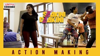 Saakini Daakini Action Making | Regina Casandra , Nivetha Thomas |  Sudheer Varma | Mikey McCleary