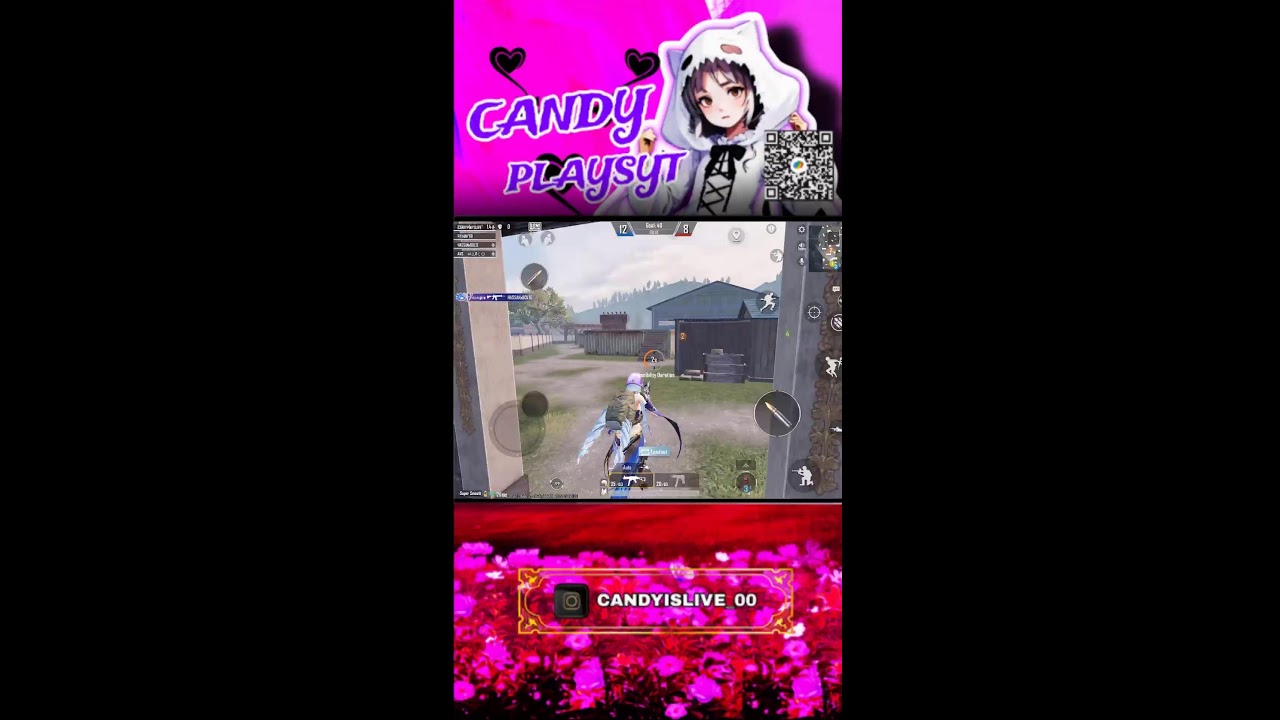 CANDYPLAYSYT BGMI LIVE FULL GAMEPLAY🥸🤓