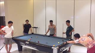 Mini Games POOL 8 BALL tòa A1-Vinhomes Gardenia Tùng Sơn vs Dũng Tú 26-07-2018 screenshot 3