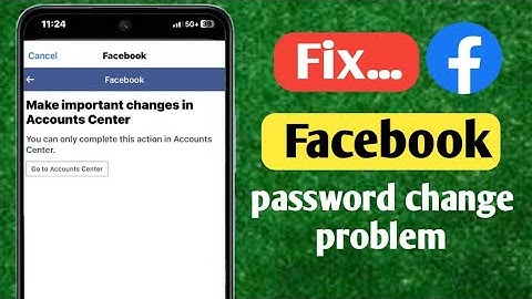 How to change Password in Facebook without WhatsApp 2025 | Make important changes in Accounts Center