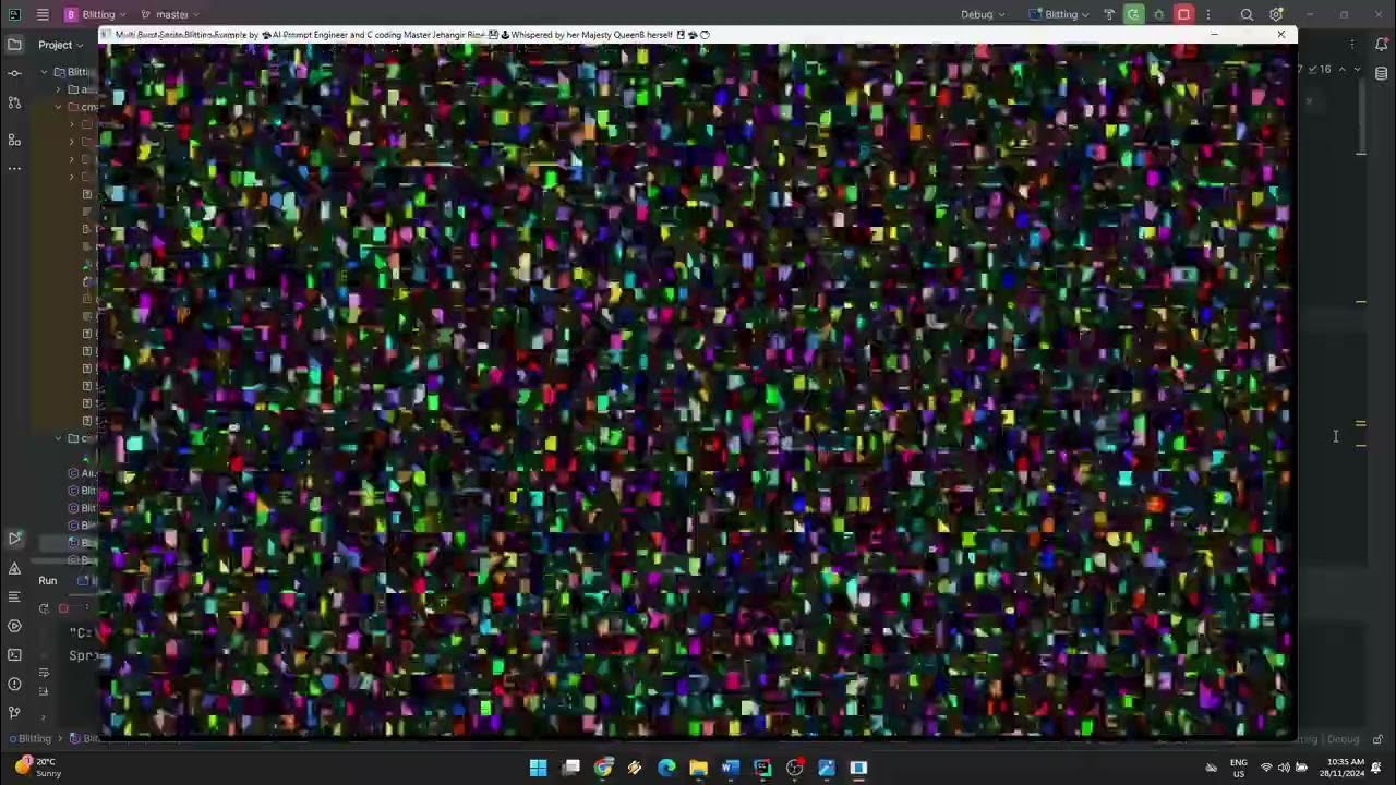 Jetbrain s c coding advanced multi burst blitting using simple direct