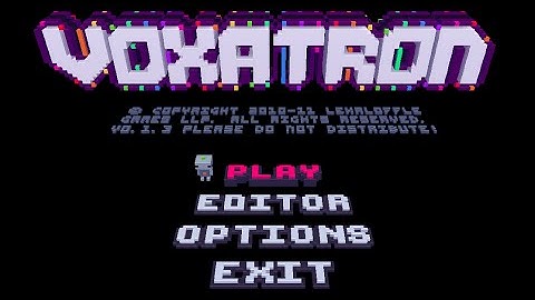 Voxatron Speed Modeling Ep. #1