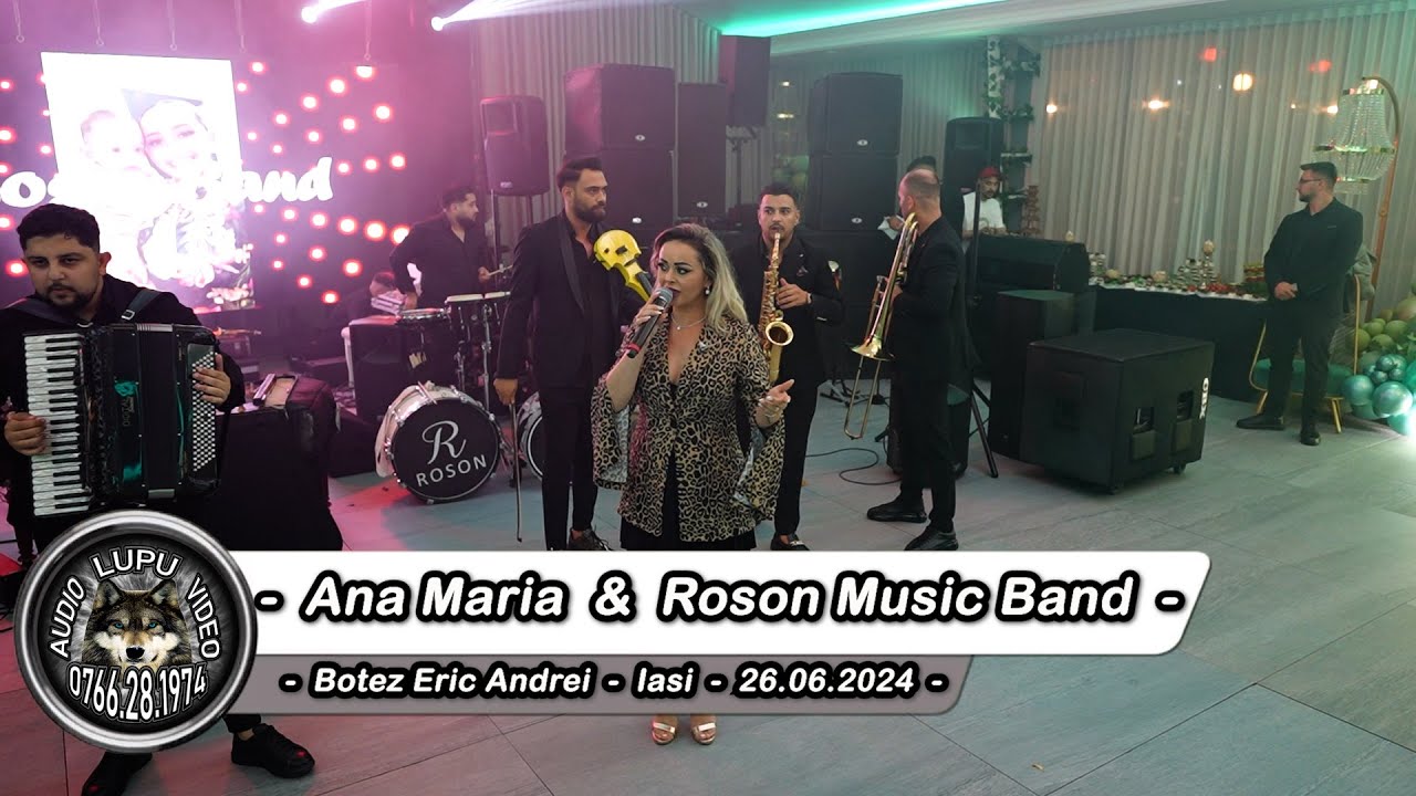 Botez Erick Andrei - 3 - Ana Maria & Roson Music Band - Program de deschidere - Iasi 26.06.2024