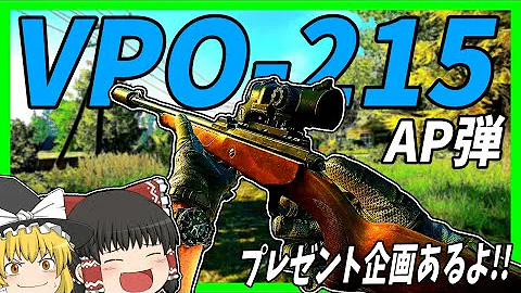 安価で強いvpo 215 Ap弾でタルコフシューター完遂