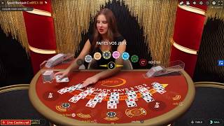 Speed Blackjack Evolution Gaming