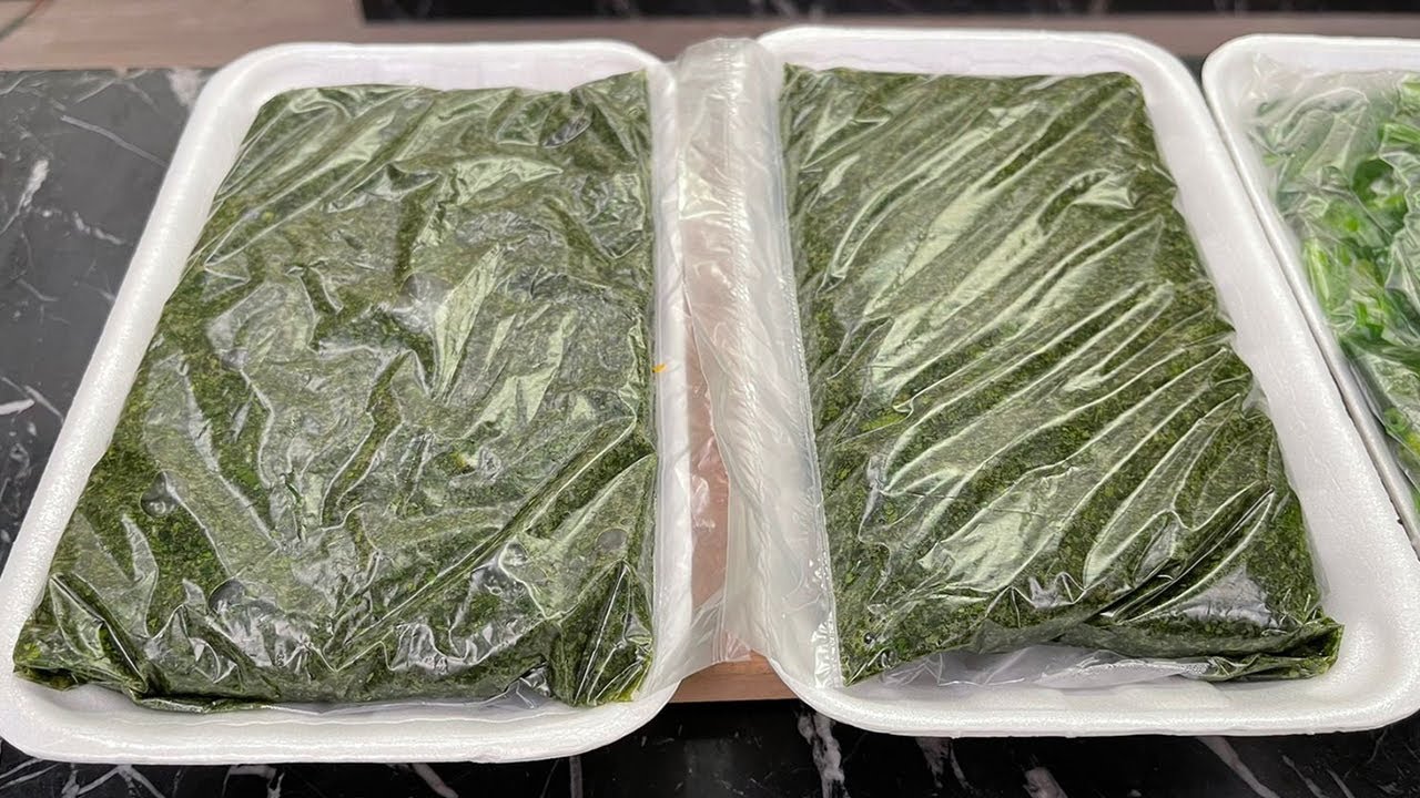 طريقة تفريز وتخزين الملوخية | سنة أولى طبخ مع الشيف سارة عبد السلام