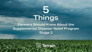 5 Things Farmers Should Know About SDRP Stage 2