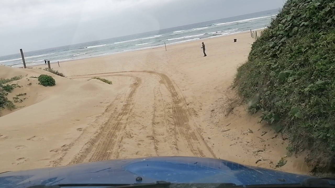 Beach entry at Sodwana bay