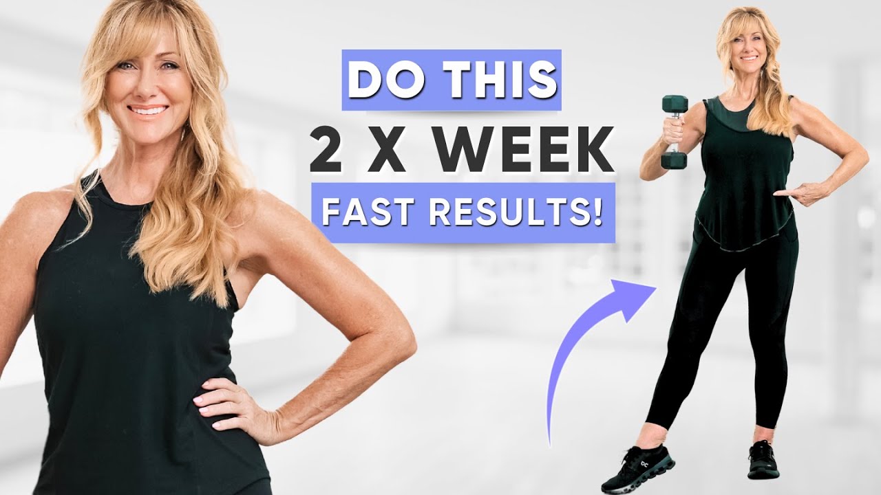 60-Minute Menopause weight Loss Workout for Women Over 50!