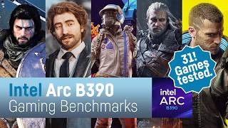 Intel Arc B390 Gaming 31 Games
