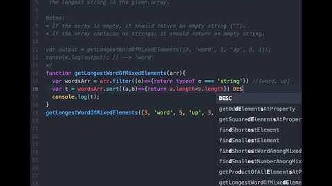 solve this - javascript get Longest String From Array