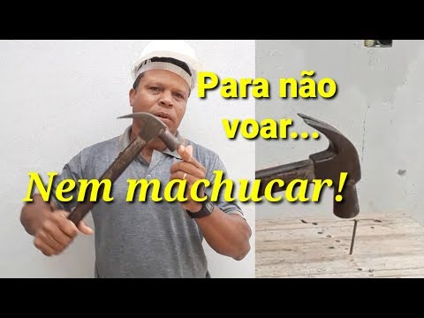 Vídeo: Como é Fácil Martelar Um Prego