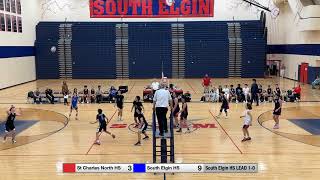 04/22/24 (JV) South Elgin HS vs St Charles North HS -  set 2