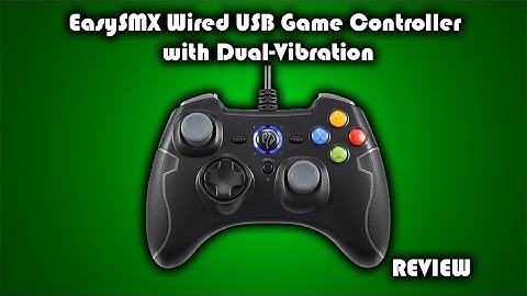 EasySMX USB Wired Game Controller with Dual Vibration Review