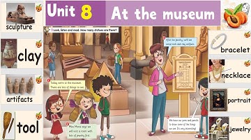CONNECT PLUS primary 3 unit 8  At the museum L 1& 2 - Teacher