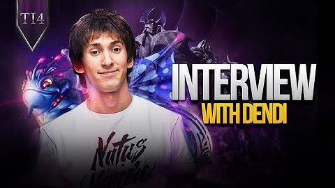 Dendi interview after TI4 @ The International 2014 (Eng subs)