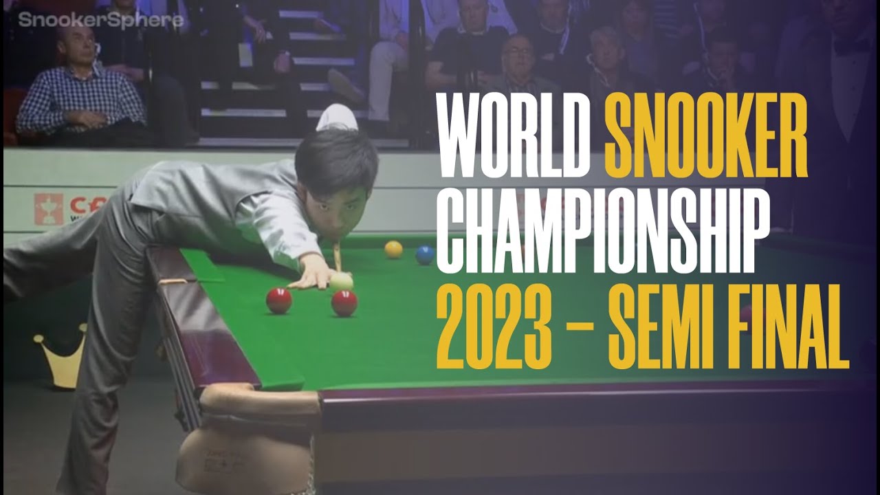 Luca Brecel vs Si Jiahui Cazoo World Snooker Championship 2023 Semi Final Session 1