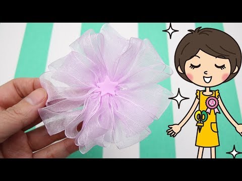 100均diy 卒業入学に リボンで簡単かわいいアクセサリーの作り方 Youtube