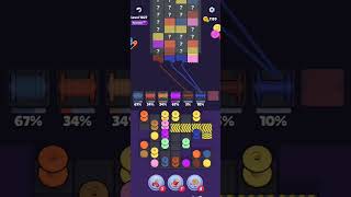 Knit Out level 1027 silent solution #games #knitout #nosound