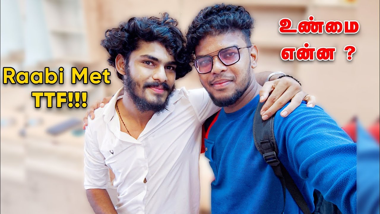 TTF Vasan -ஐ பார்த்தது உண்மையா?😇 பொய்யா?😈 | Raabi | #raabi #ttf - YouTube