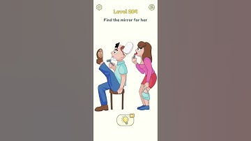 Dop 2 delete one part gameplay level 204 Find the mirror for her #Shorts #Dop2