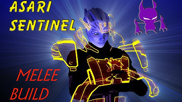 Mass Effect Andromeda Asari Sentinel Showcase (Melee Queen)