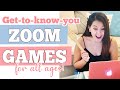 Get To Know You Zoom Game Ideas for All Ages | Fun Virtual Happy Hour Games for Everyone
