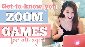 Get To Know You Zoom Game Ideas for All Ages | Fun Virtual Happy Hour Games for Everyone